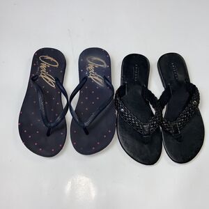 By Two Pairs Women Sandals Arizona & O’Neill Size 7/ 6
